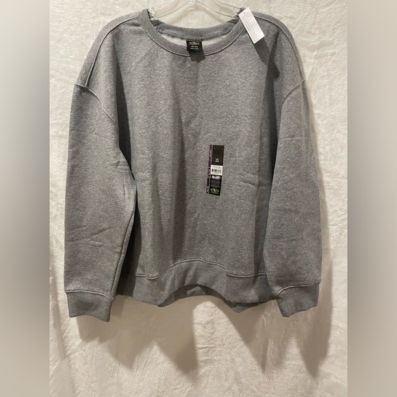 Athletic Works Sweater, Women's Size XXL, Gray, Pullover, Crew Neck (2) - Picture 1 of 10